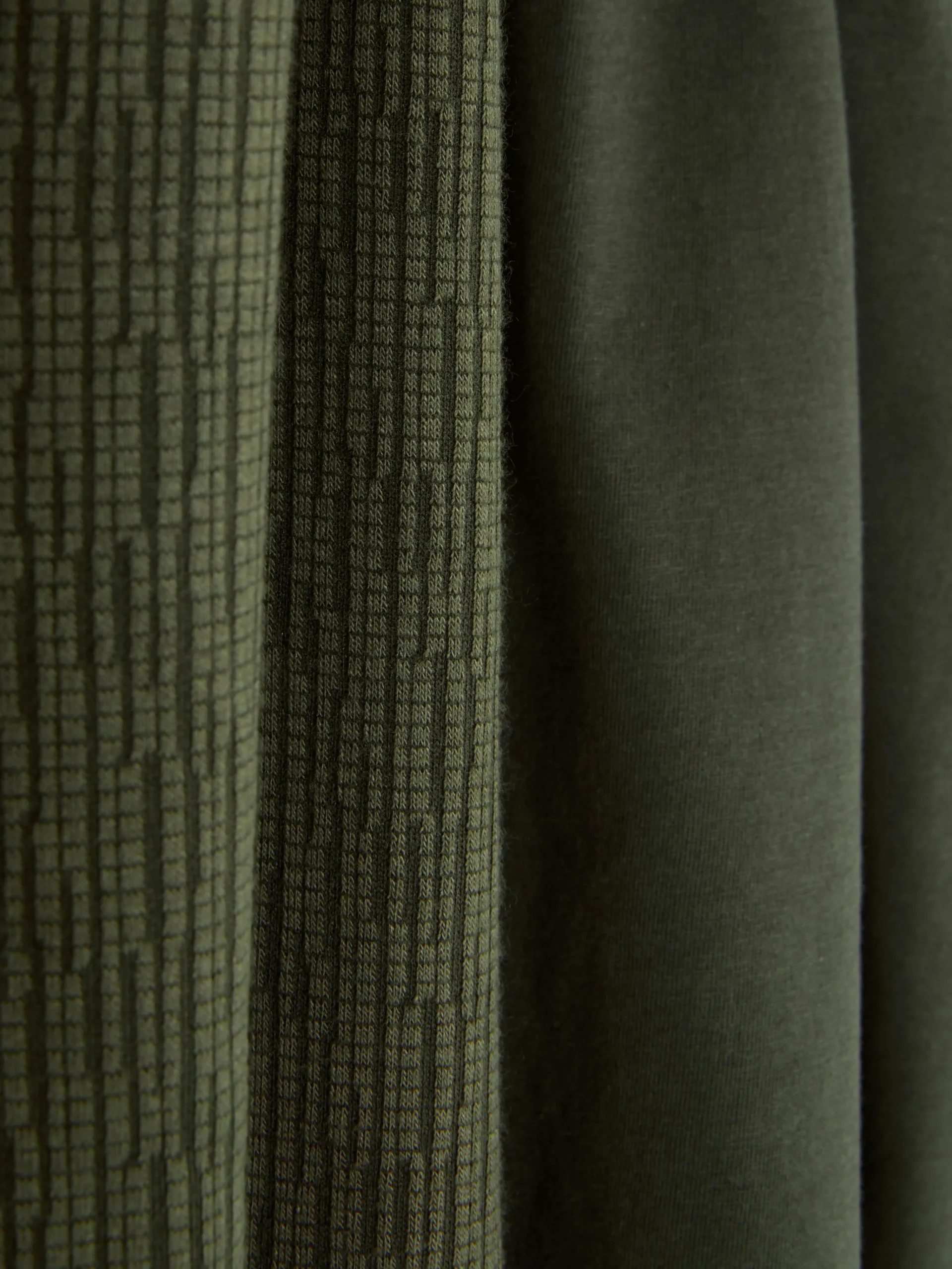 Primark Pyjama Short Texturé Kaki