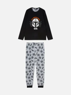 New Primark Pyjama Star Wars The Mandalorian Noir