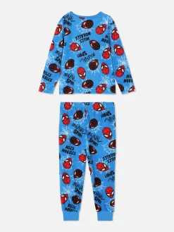 Online Primark Pyjama T-shirt Et Pantalon Marvel Spider-Man Bleu
