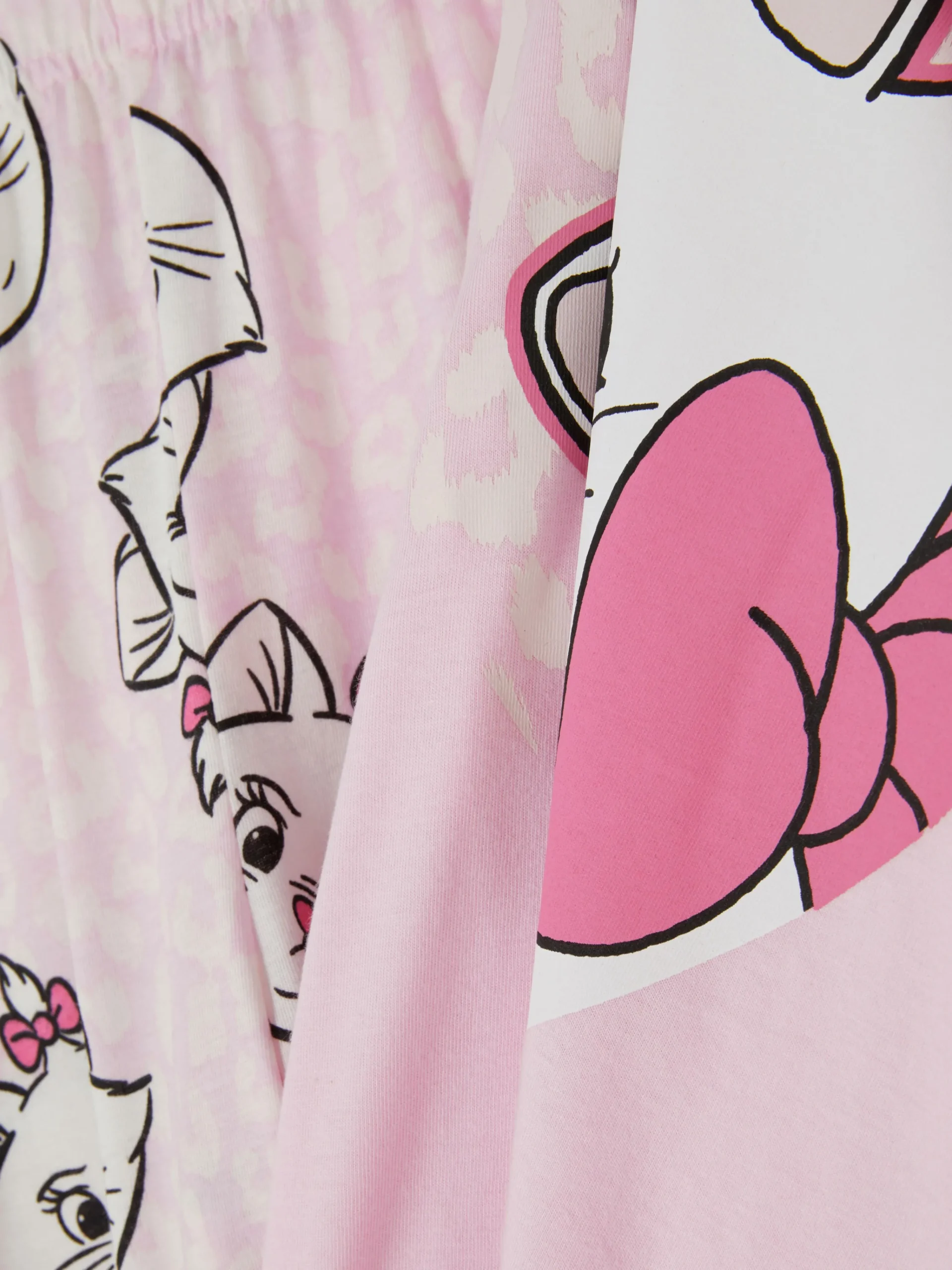 Clearance Primark Pyjama T-shirt Personnages Disney Rose clair