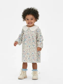 Best Primark Robe à Col Et à Motif Floral Multicolore