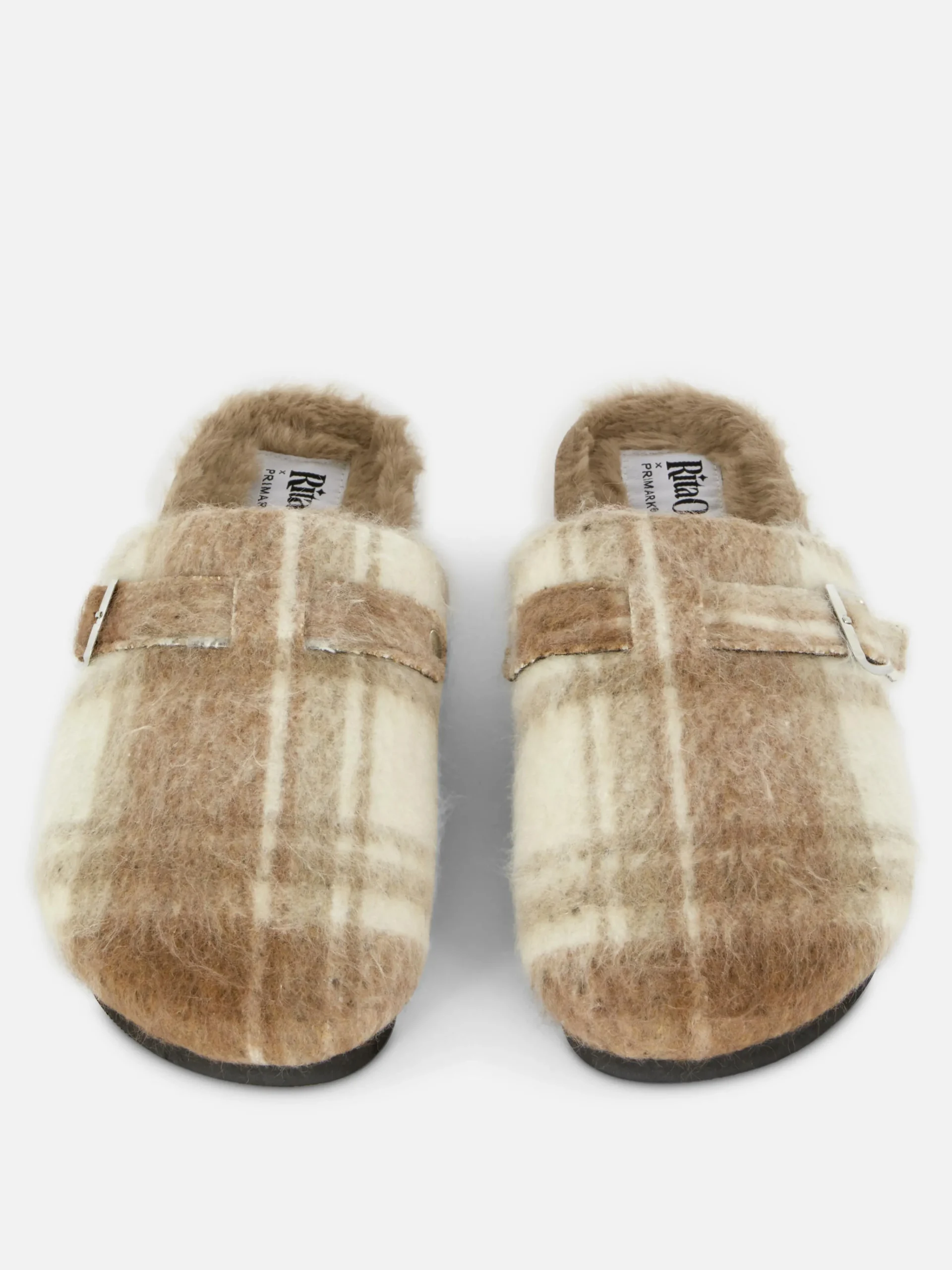 Best Primark Sabots Mules Doublés De Fausse Fourrure Rita Ora Marron