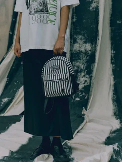 Best Primark Sac à Dos Avec Logo Beetlejuice Noir/Blanc