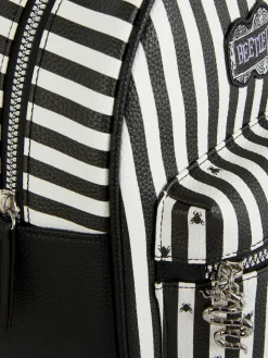 Best Primark Sac à Dos Avec Logo Beetlejuice Noir/Blanc