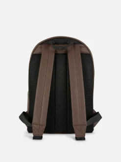 Clearance Primark Sac à Dos En Simili Cuir Marron