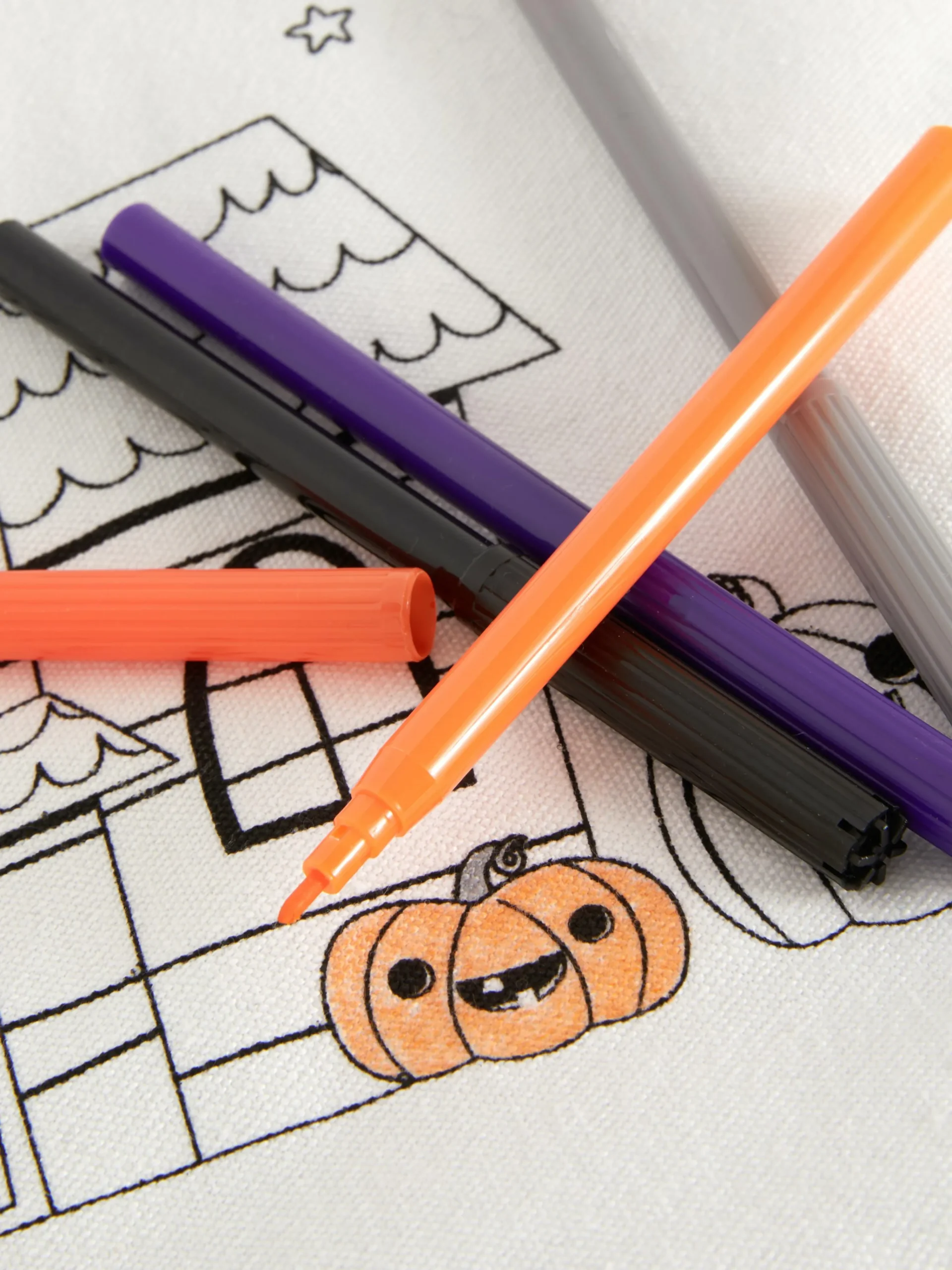 New Primark Sac à Friandises Coloré Pour Halloween Orange