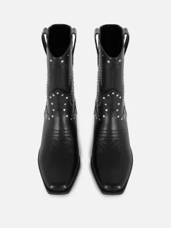 Online Primark Santiags Cloutées Noir