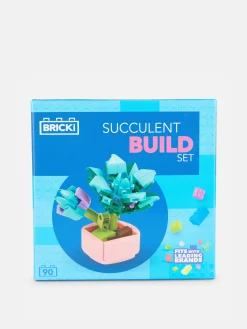 Outlet Primark Set De Blocs De Construction Plante Succulente Bleu