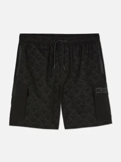Outlet Primark Short Cargo Kappa X Noir