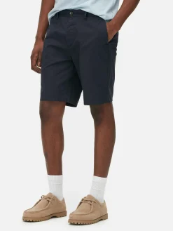 Clearance Primark Short Chino Classique Bleu marine