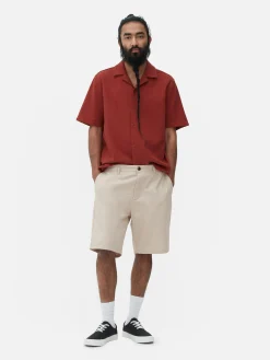 Primark Short Chino Classique Grège