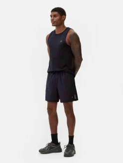 Online Primark Short De Running élastiqué Bleu marine