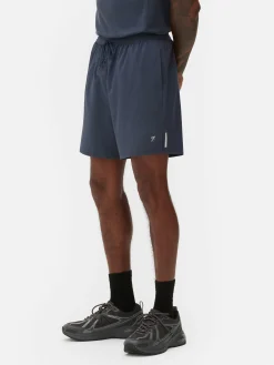 Best Primark Short De Running élastiqué Bleu moyen