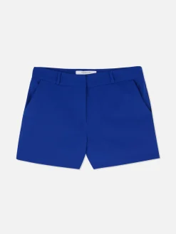 Best Primark Short Droit Ajusté à Coordonner Bleu cobalt