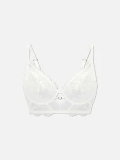 Hot Primark Soutien-gorge Bustier De Mariée En Dentelle Non Rembourré D-G Ivoire