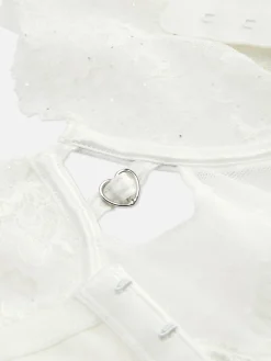 Hot Primark Soutien-gorge Bustier De Mariée En Dentelle Non Rembourré D-G Ivoire