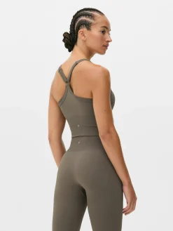 Online Primark Soutien-gorge De Sport à Dos Nageur Chocolat