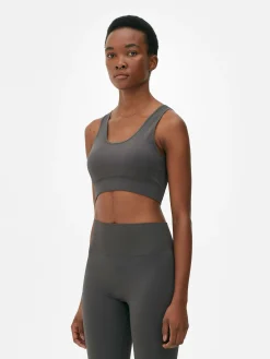 Sale Primark Soutien-gorge De Sport Sans Coutures Gris foncé