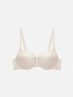 Primark Soutien-gorge Moulé Plongeant Maximisant Blanc cassé