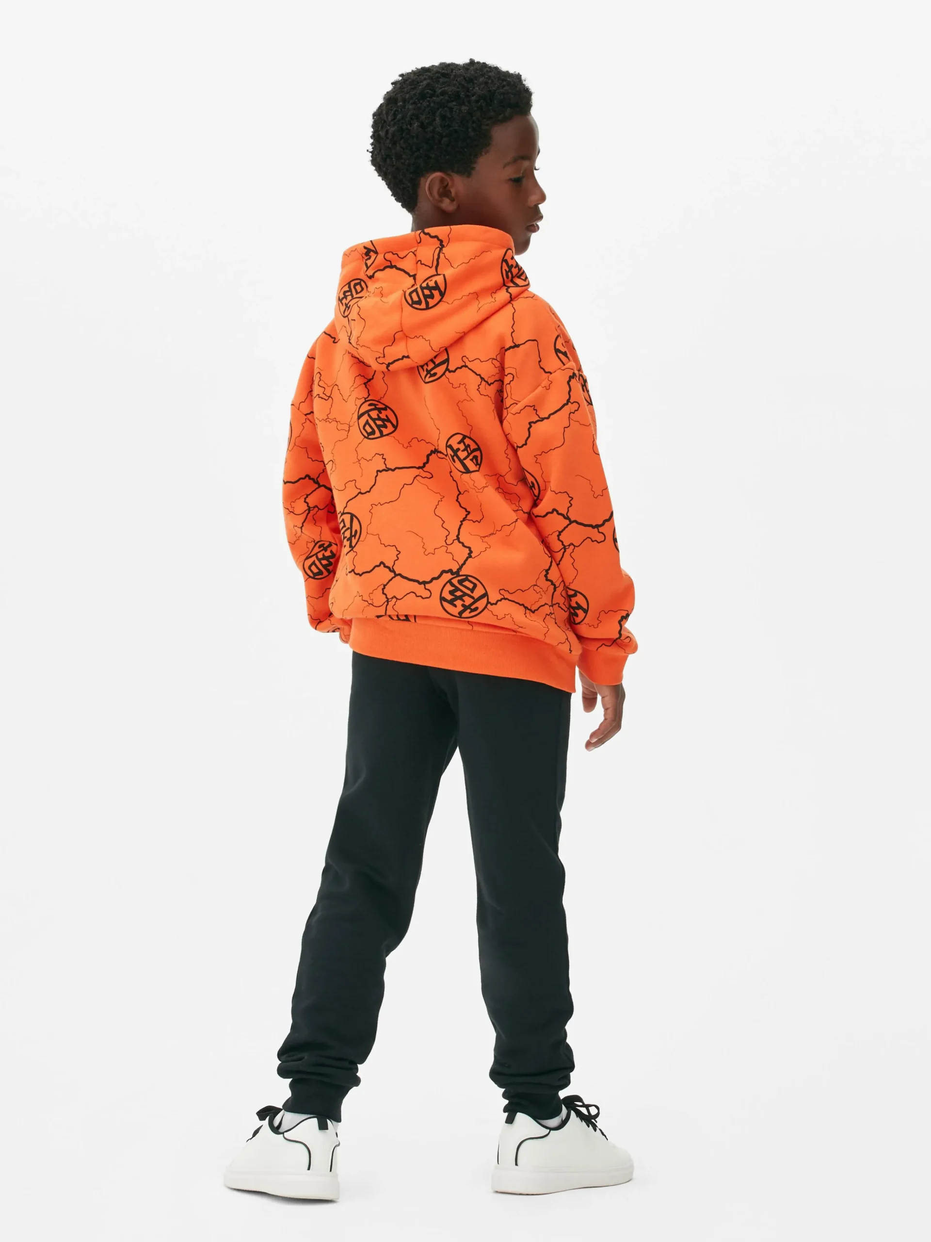Clearance Primark Sweat à Capuche Avec Logo Dragon Ball Z Orange