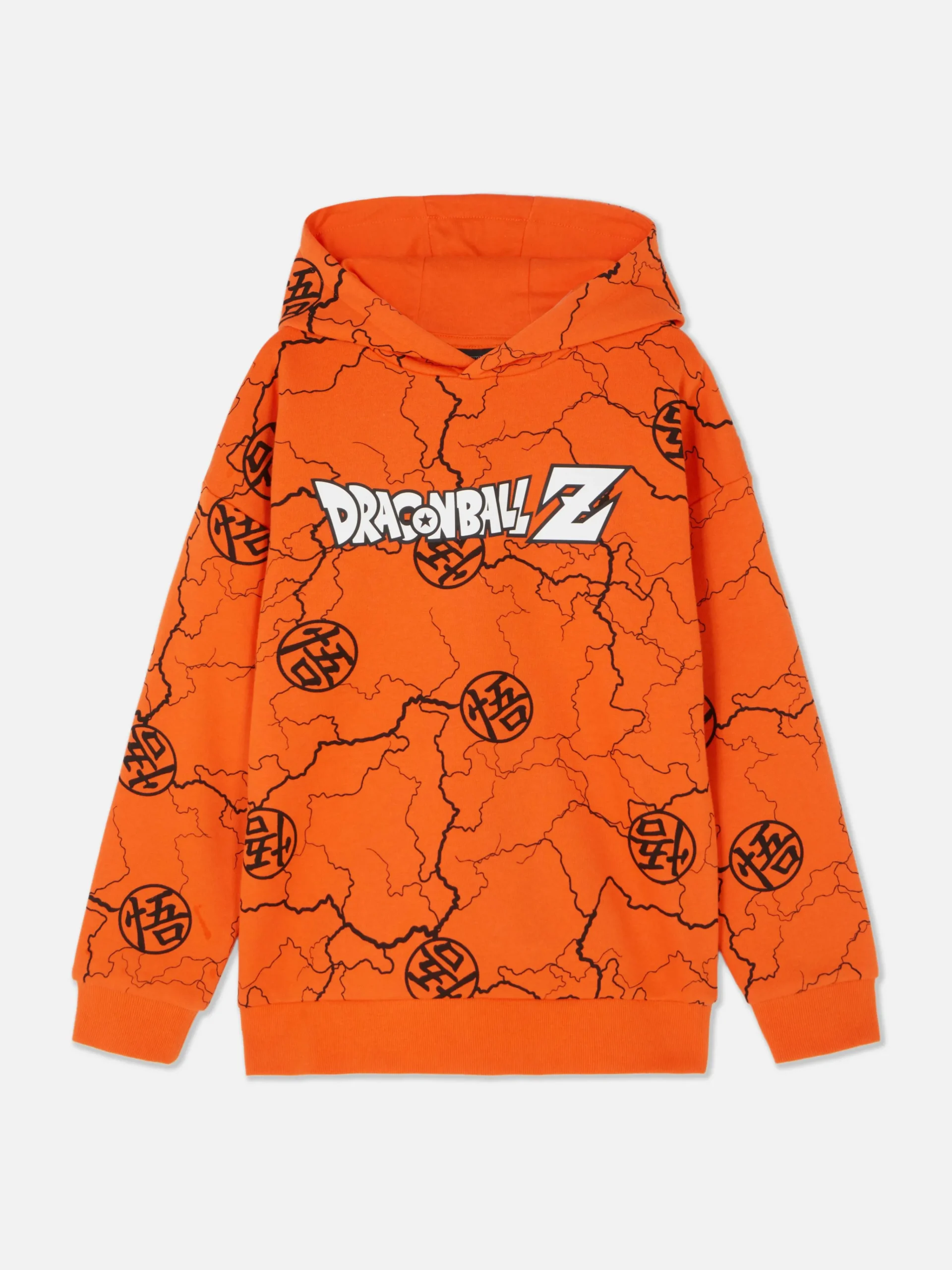 Clearance Primark Sweat à Capuche Avec Logo Dragon Ball Z Orange