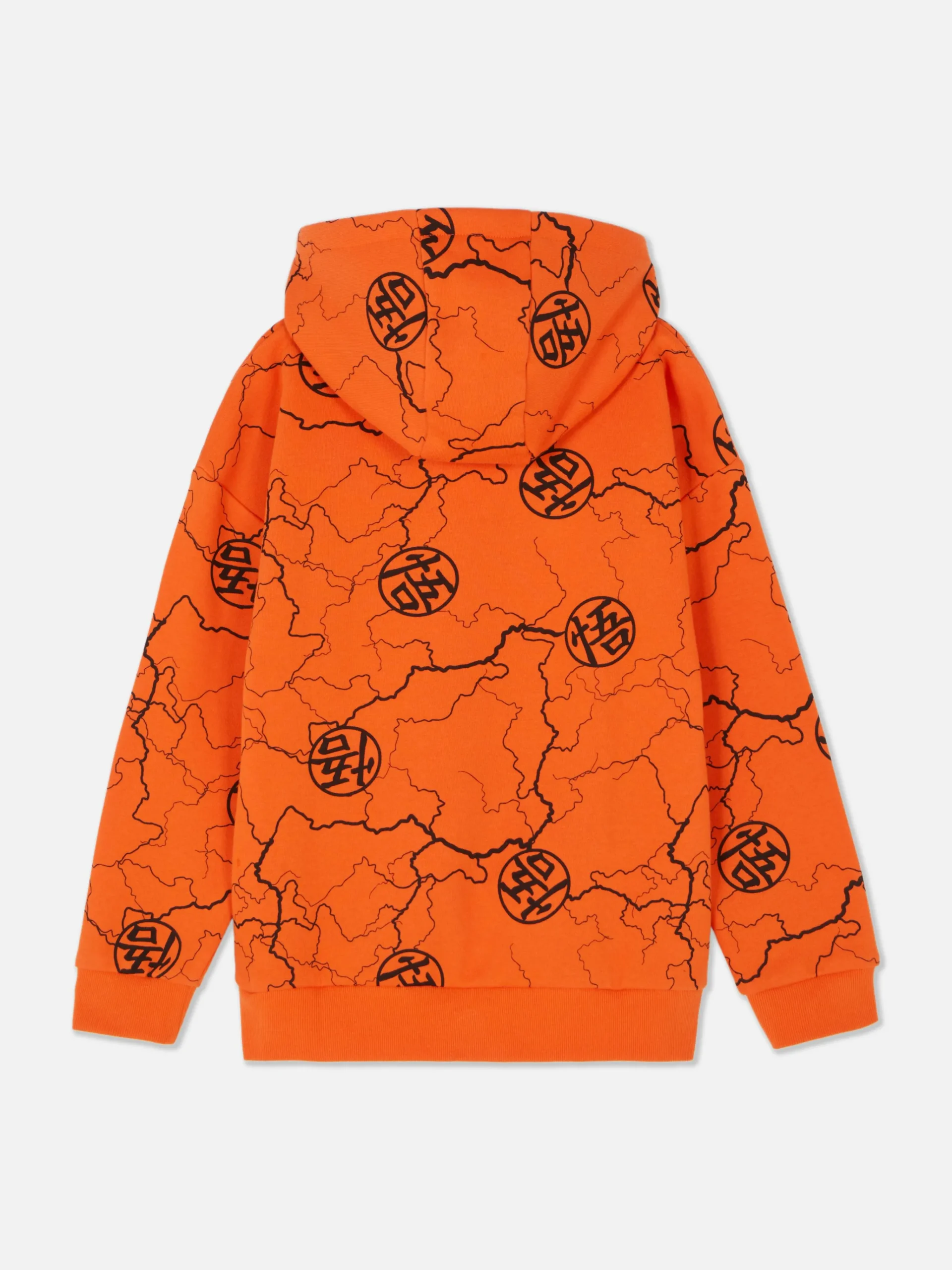 Clearance Primark Sweat à Capuche Avec Logo Dragon Ball Z Orange