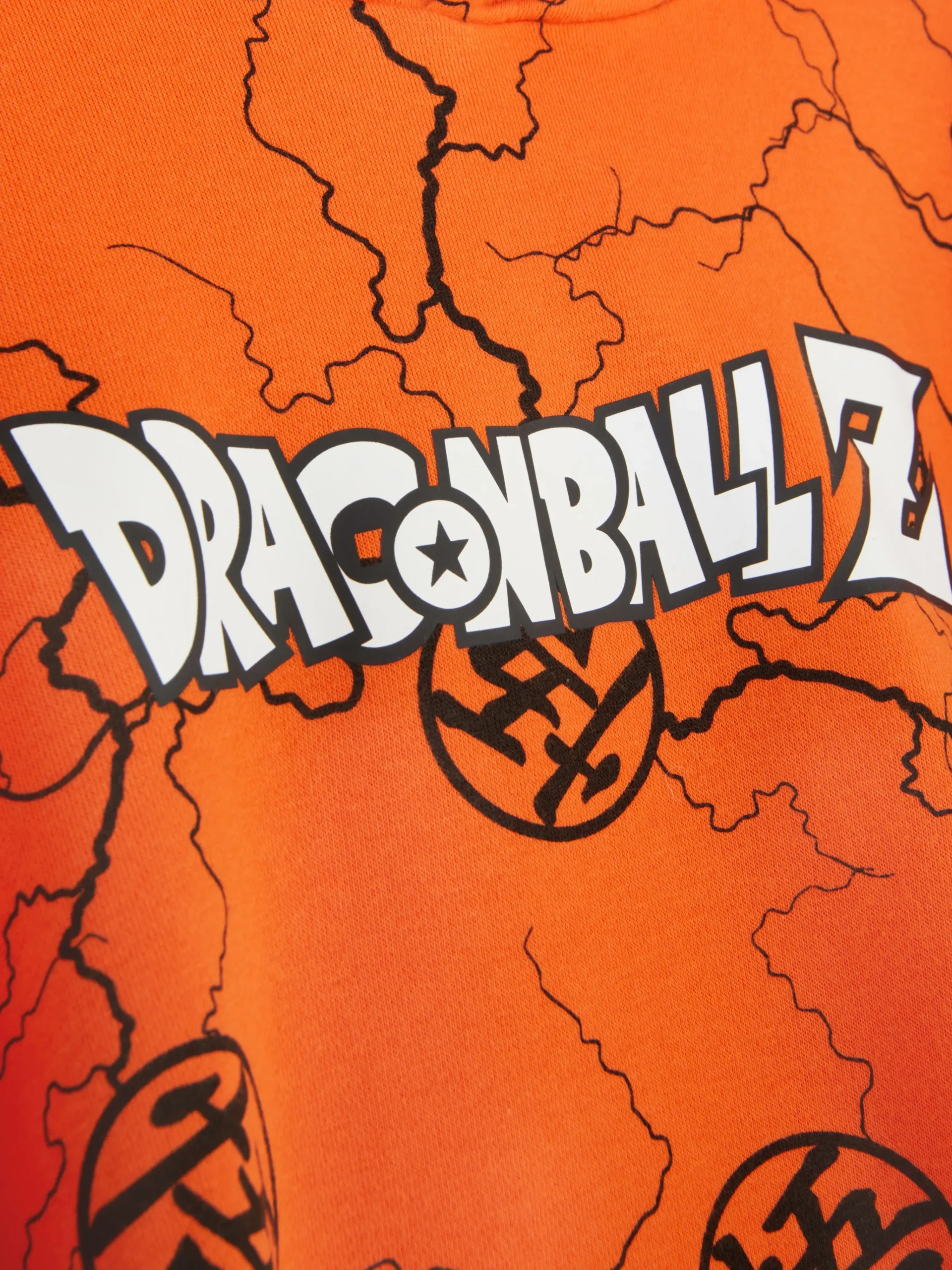 Clearance Primark Sweat à Capuche Avec Logo Dragon Ball Z Orange