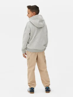 New Primark Sweat à Capuche En Bouclé Future Projects Gris