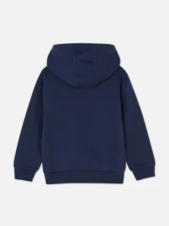 Best Primark Sweat à Capuche Graphique Bleu marine