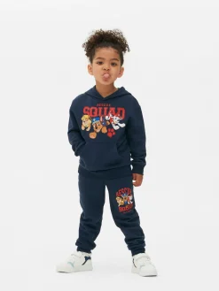 New Primark Sweat à Capuche Graphique PAW PATROL Bleu marine