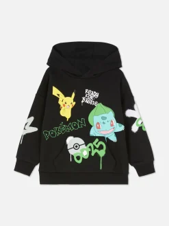 Outlet Primark Sweat à Capuche Graphique Pokémon à Coordonner Noir