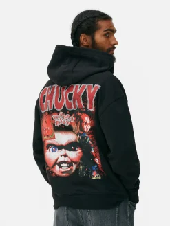 Best Primark Sweat à Capuche Graphique Chucky Noir