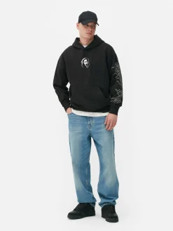 Clearance Primark Sweat à Capuche Graphique Scream Ghostface Noir