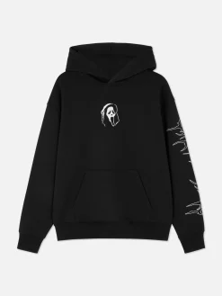 Clearance Primark Sweat à Capuche Graphique Scream Ghostface Noir