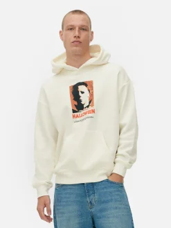 Online Primark Sweat à Capuche Graphique Halloween Michael Myers Écru