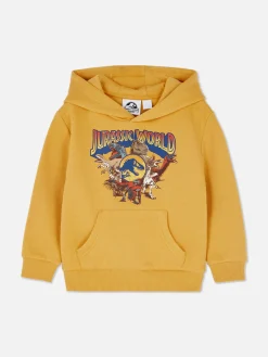 Discount Primark Sweat à Capuche Graphique Jurassic World Jaune moutarde
