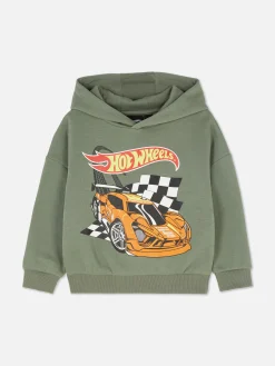 Hot Primark Sweat à Capuche Graphique Hot Wheels Kaki