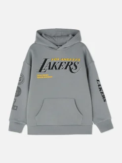 New Primark Sweat à Capuche NBA LA Lakers Gris foncé