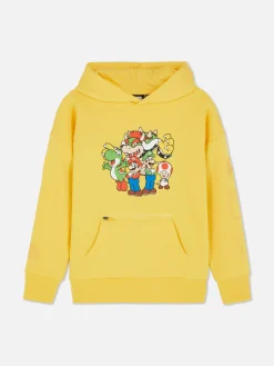 Discount Primark Sweat à Capuche Personnage Super Mario World Jaune