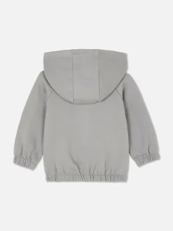 Hot Primark Sweat à Capuche Zippé Gris