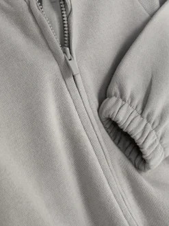 Hot Primark Sweat à Capuche Zippé Gris