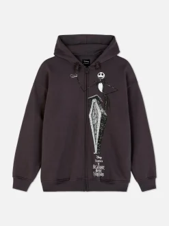 Hot Primark Sweat à Capuche Zippé Disney L'Étrange Noël De Monsieur Jack De Tim Burton Anthracite