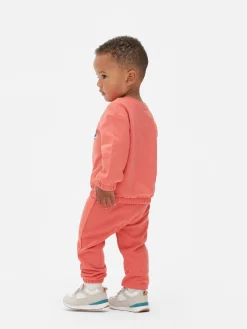 Outlet Primark Sweat-shirt à Col Ras-du-cou Rouge