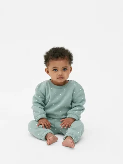 Primark Sweat-shirt à Col Ras-du-cou à Coordonner Bleu