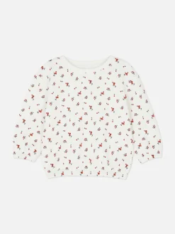 Discount Primark Sweat-shirt à Col Ras-du-cou à Coordonner Ivoire