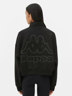 Online Primark Sweat-shirt à Col Zippé Kappa X Noir