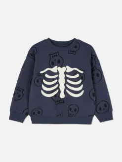 Outlet Primark Sweat-shirt à Manches Longues Halloween Gris
