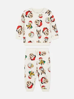 Hot Primark Sweat-shirt Et Bas De Jogging De Noël Disney Multicolore
