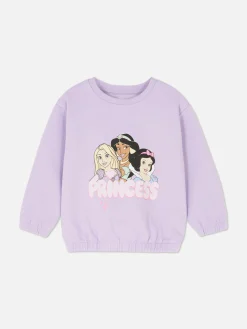 New Primark Sweat-shirt Graphique Princesses Disney à Coordonner Multicolore
