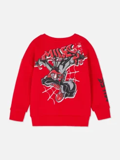 Discount Primark Sweat-shirt Marvel Spider-Man Miles Morales Rouge